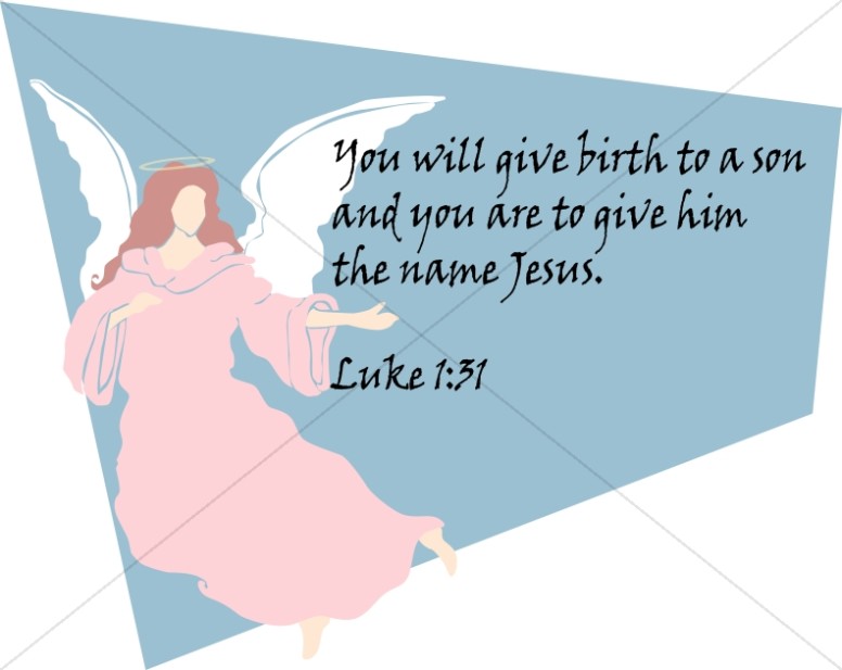 Luke 1:31 with Angel Thumbnail Showcase