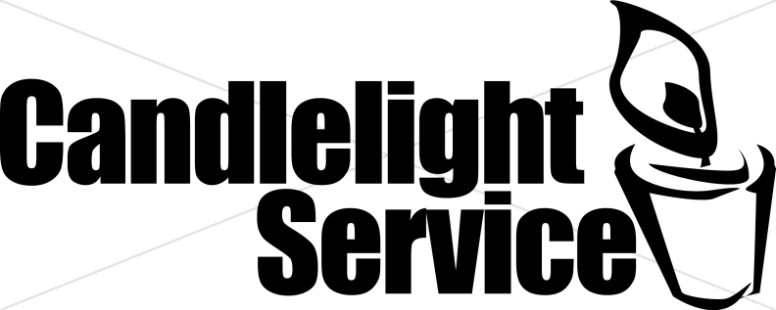 Candlelight Service Announcement Thumbnail Showcase