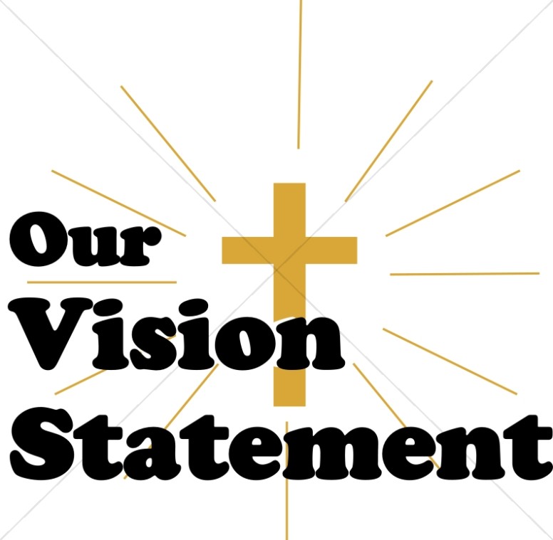 Our Vision Statement with Shining Cross