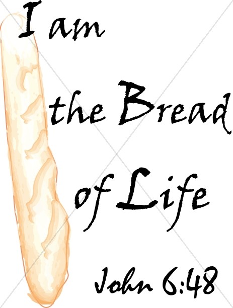 I Am the Bread of Life Vertical   John 6:48 Thumbnail Showcase