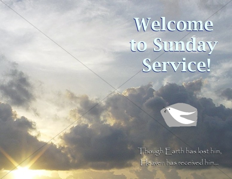 Sunday Service Program Sunrise Welcome Thumbnail Showcase
