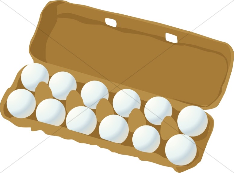 Dozen Eggs Carton Thumbnail Showcase