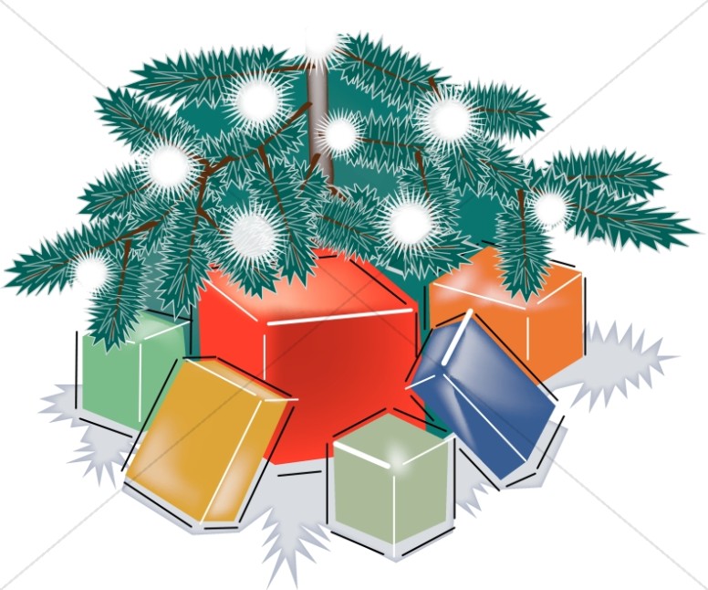 Presents Under Christmas Tree Thumbnail Showcase