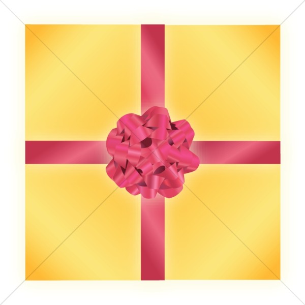 Yellow and Red Wrapped Gift Thumbnail Showcase