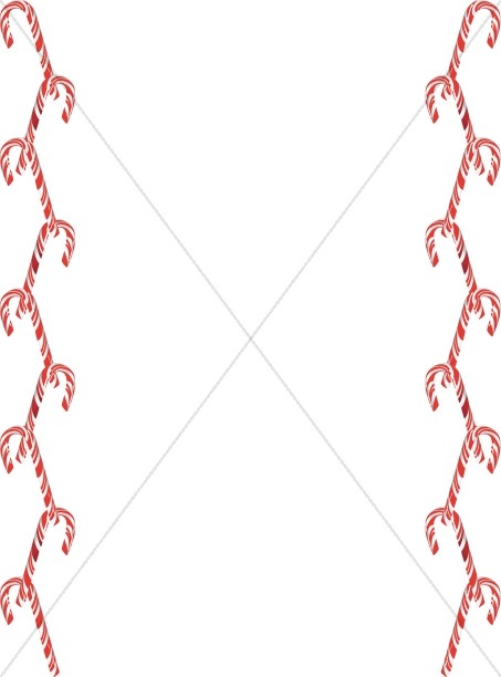 Overlapping Candy Canes