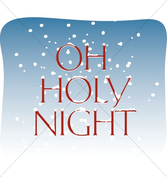 Oh Holy Night with Snow Thumbnail Showcase