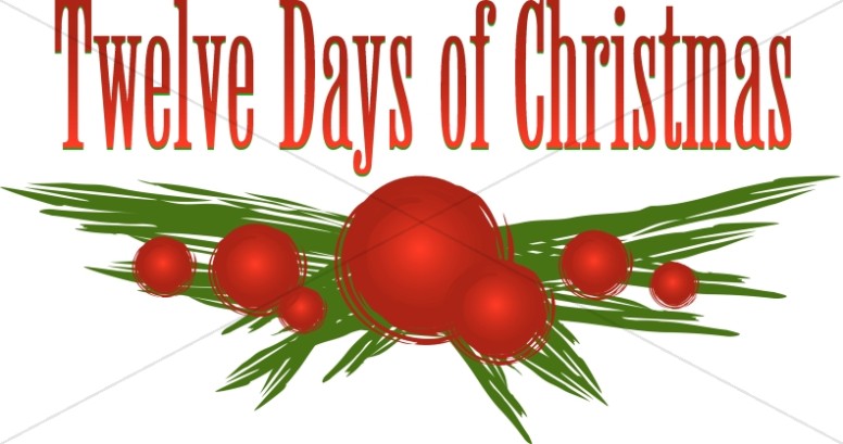 Twelve Days of Christmas Holly Branch Thumbnail Showcase