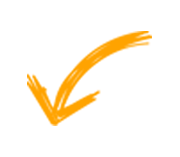 Orange arrow